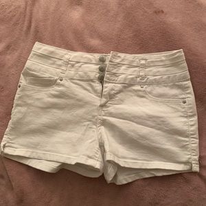 Mid rise shorts